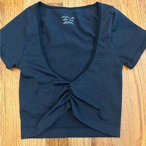 Urban Outfitters Black Crop Top